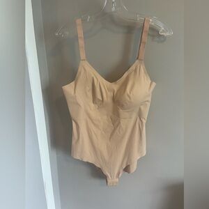 Knix NWT XXL bodysuit nude
